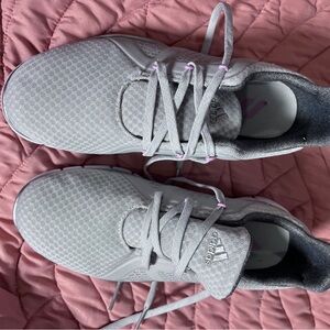 Adidas Women's Light Gray Athletic Shoes